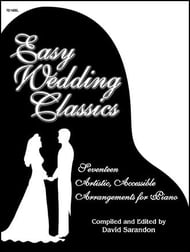 Easy Wedding Classics piano sheet music cover Thumbnail